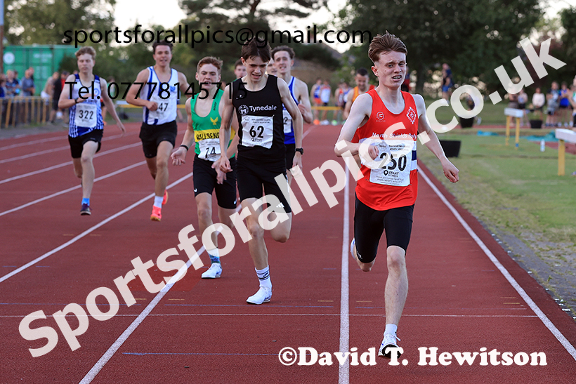 800 metres, 2025 NEGP No 4, Monkton. Photo: David T. Hewitson/Sports for All Pics